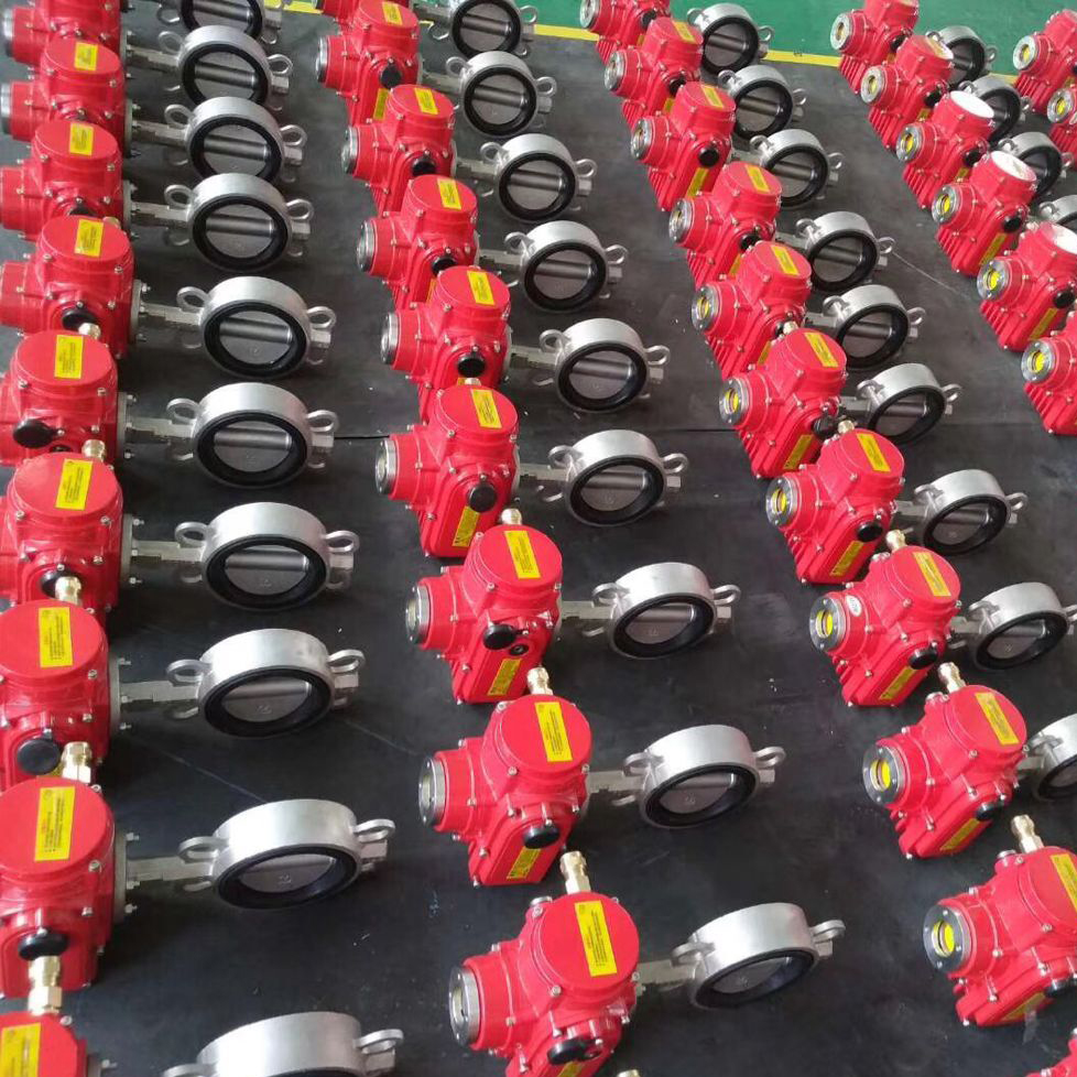 D971X對(duì)夾式電動(dòng)蝶閥