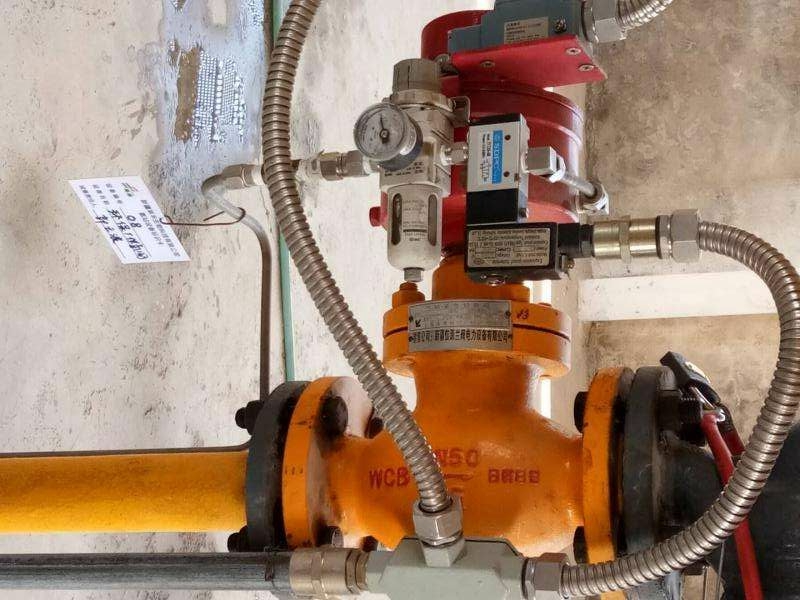 氨氣緊急切斷閥新疆案例