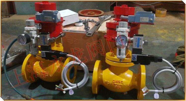 氨用緊急切斷閥控制原理圖