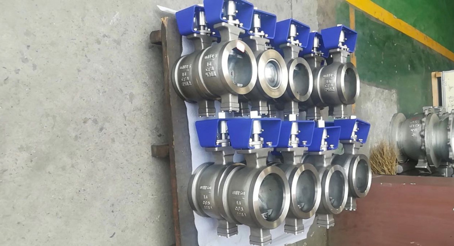 閥門-對(duì)夾式V型球閥