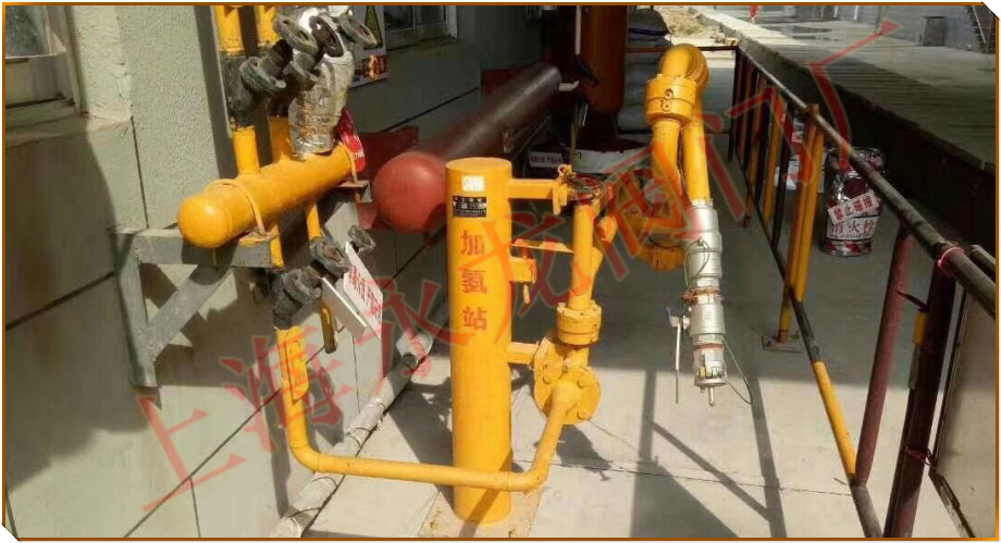 緊急拉斷閥氨站安裝示意圖