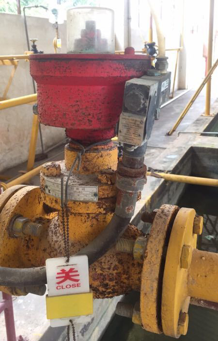 緊急切斷閥應(yīng)用現(xiàn)場