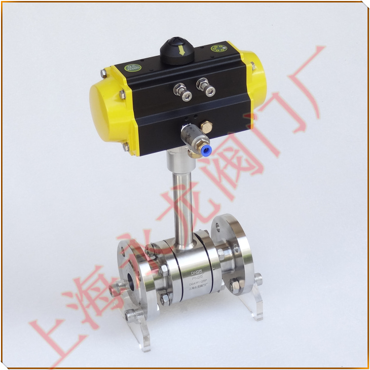 帶±80℃高溫熔斷裝置長軸氣動(dòng)低溫球閥