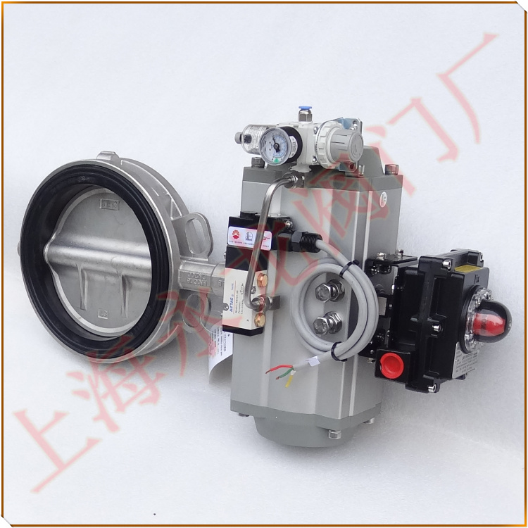 對夾式氣動蝶閥