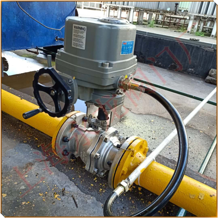 電動液氨緊急切斷閥儲罐應(yīng)用案例-上海永龍