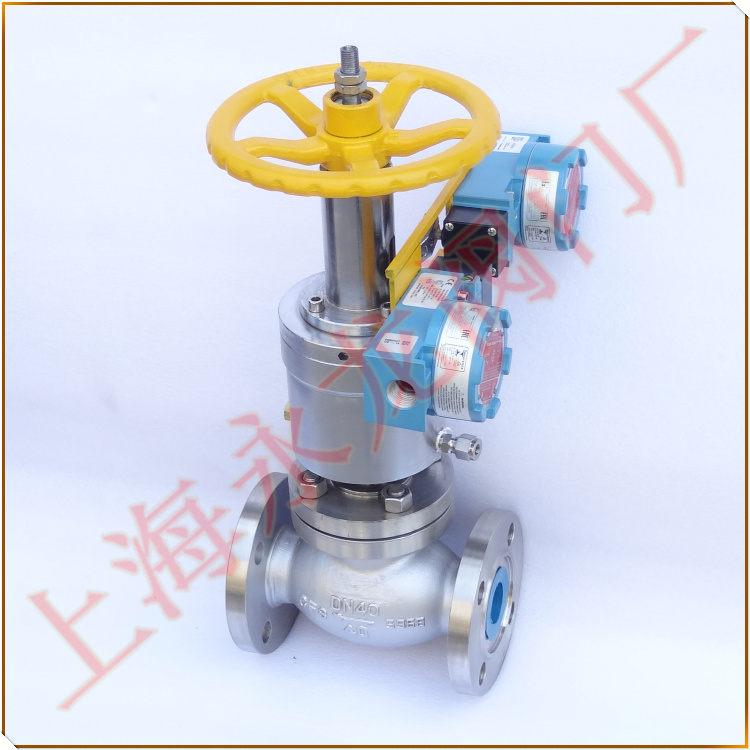 帶手輪氣動緊急切斷閥