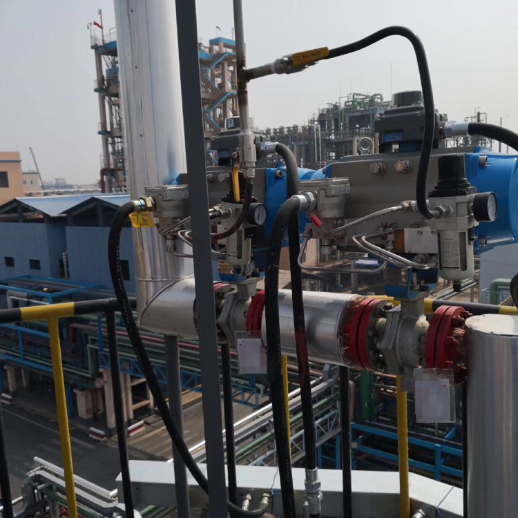 氨罐出口氣動(dòng)開關(guān)閥 Ammonia tank outlet valve pneumatic switch