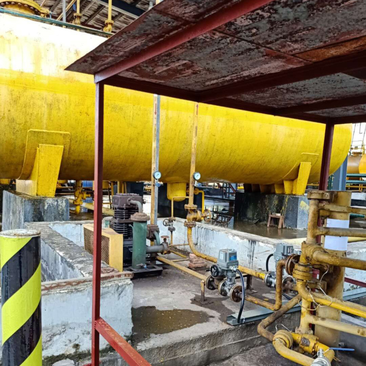 氨罐出口電動(dòng)開關(guān)閥 Ammonia tank outlet electric switch valve