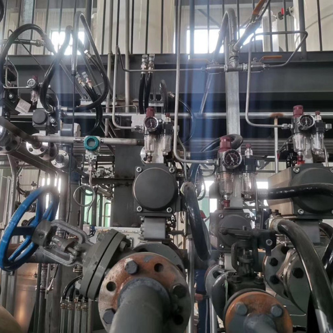 氣動切斷球閥應(yīng)用現(xiàn)場