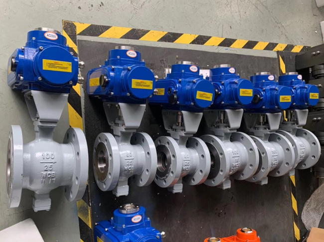 上海電動(dòng)V型切斷球閥廠家