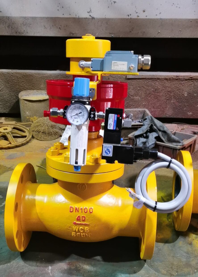 液氨氣動切斷閥