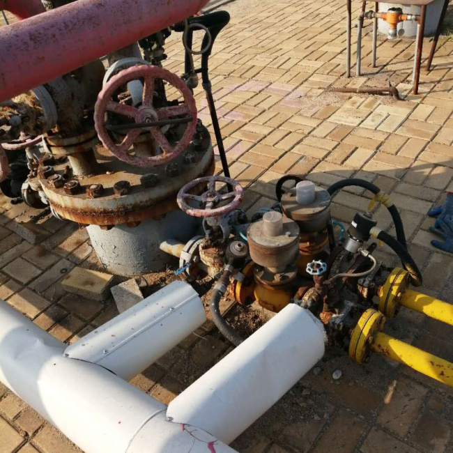 站用氣動切斷閥＆氨站儲罐應(yīng)用案例