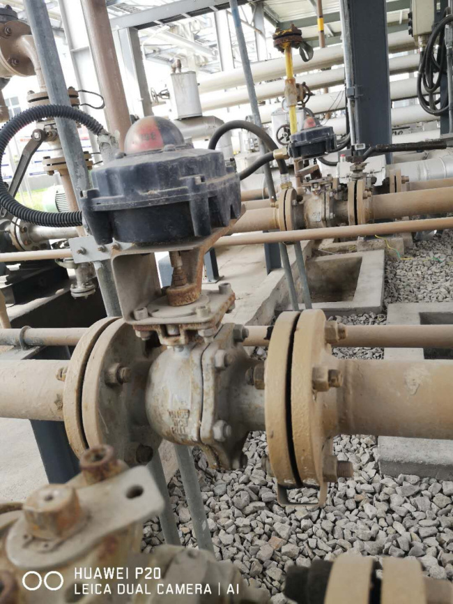 上海永龍XQ41F-16信號球閥應(yīng)用案例