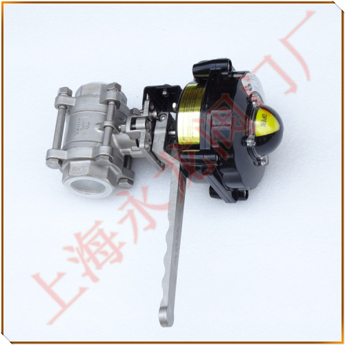 帶回信器手動球閥 Bring back the manual ball valve