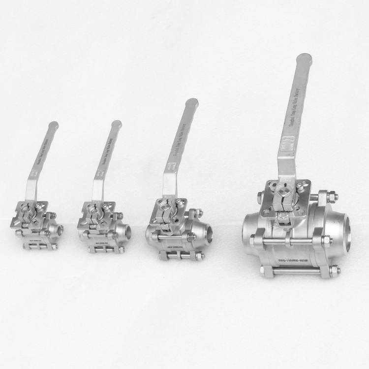 三片式焊接球閥