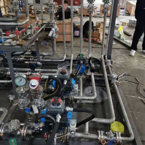 氣動(dòng)緊急切斷閥安裝現(xiàn)場(chǎng)