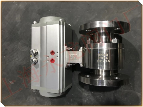 哈氏合金HC276氣動(dòng)球閥