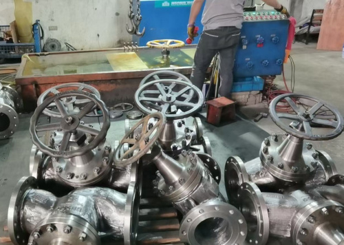 倒密封氨用截止閥試壓檢測-上海永龍