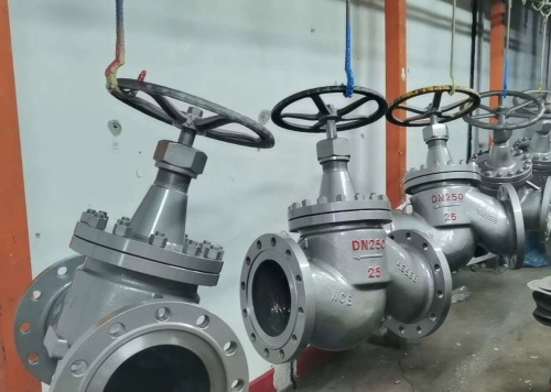 倒密封氨用截止閥噴漆車間-永龍閥門