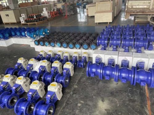 偏心半球閥_電動偏心半球閥實物圖片