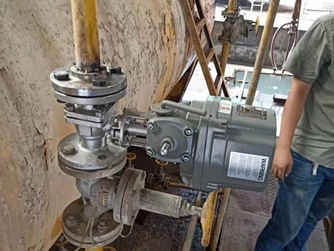 電動(dòng)緊急切斷閥_液氨儲(chǔ)罐