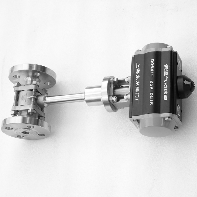 液氧LOX氣動(dòng)低溫球閥