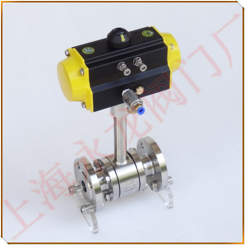 液體甲烷CH?氣動低溫球閥_上海永龍