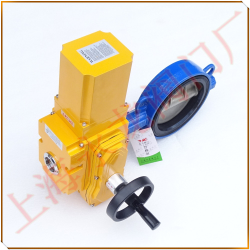 斷電復(fù)位開啟電動蝶閥圖片_永龍閥門