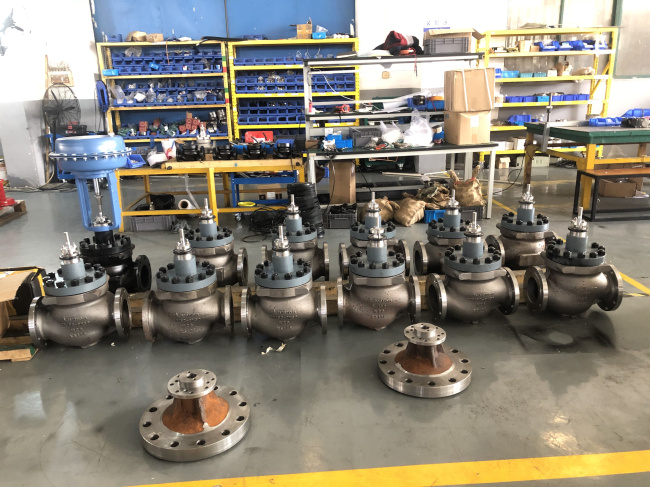 上海永龍氣動調(diào)節(jié)閥生產(chǎn)線