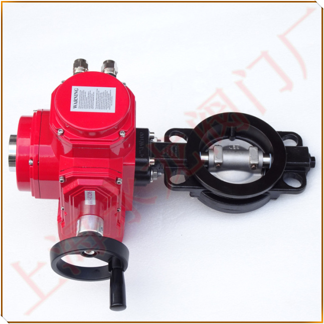 電動(dòng)軟密封對夾式雙偏心蝶閥