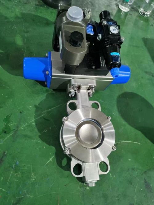 雙偏心高性能軟密封蝶閥